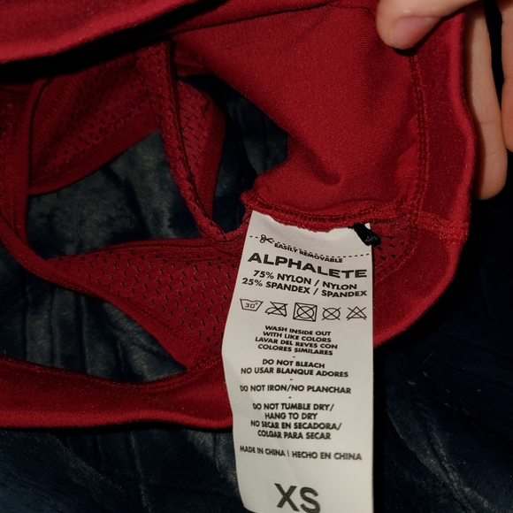 Alphalete elite bra raspberry - Picture 5 of 5